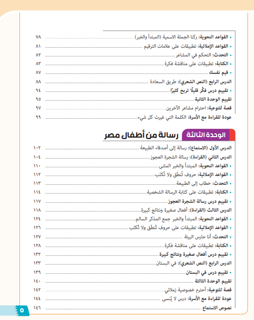 منهج العربي رابعه ابتدائي2 منهج العربي رابعه ابتدائي2